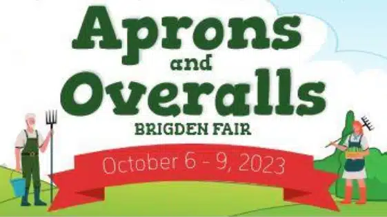 The 2023 fair is Aprons and Overalls
