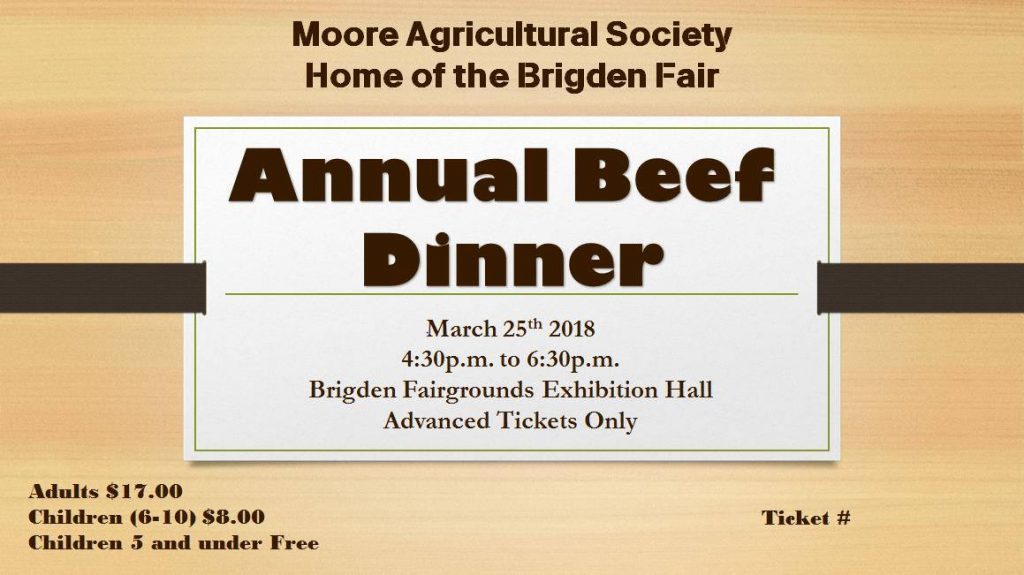 Annual Beef Dinner 2018 Image